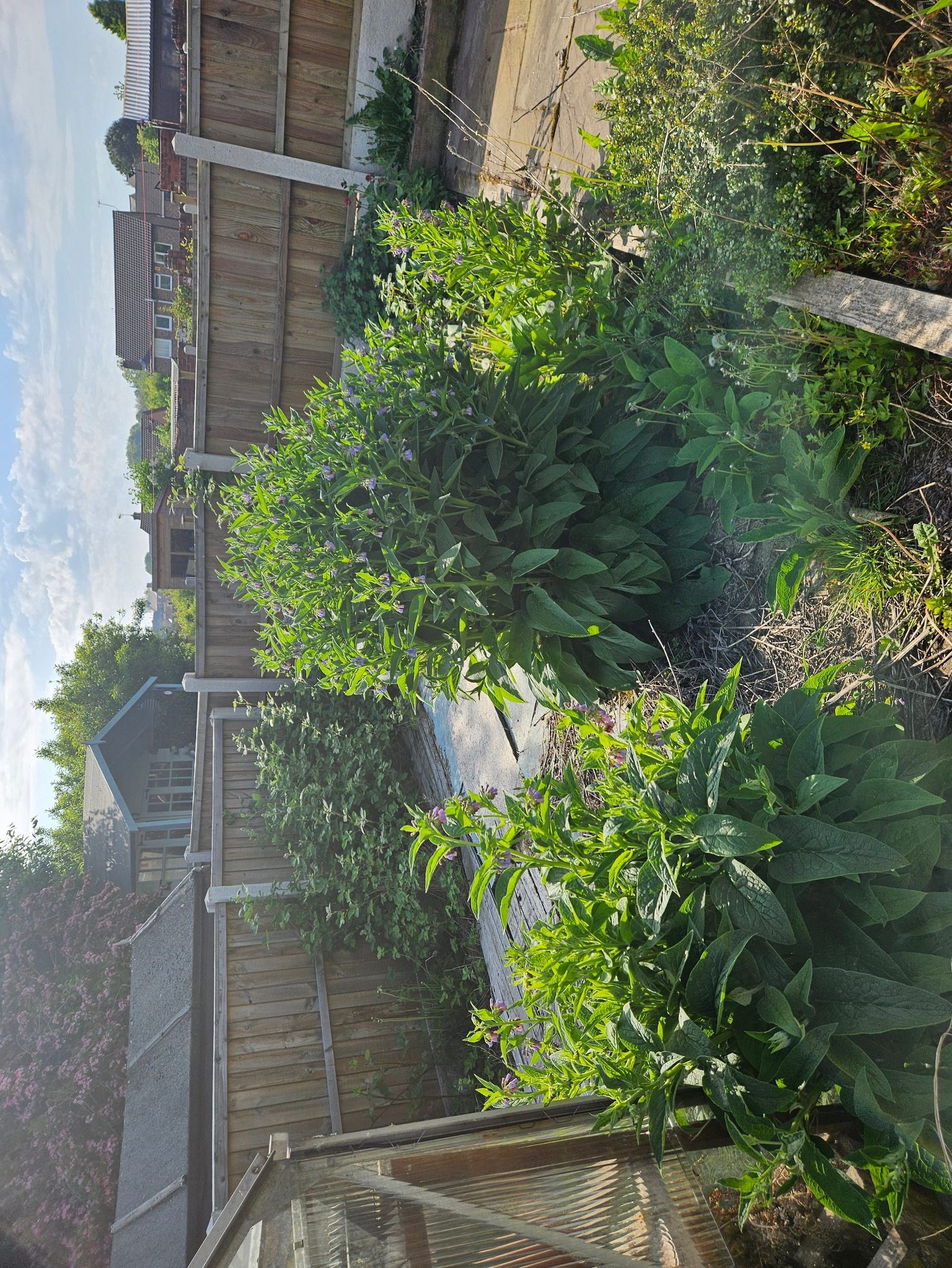 Garden transformation patio, Chesterfield S43
