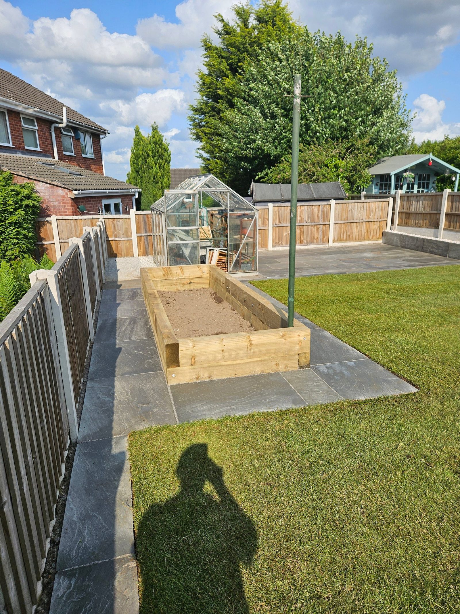 Garden full view after