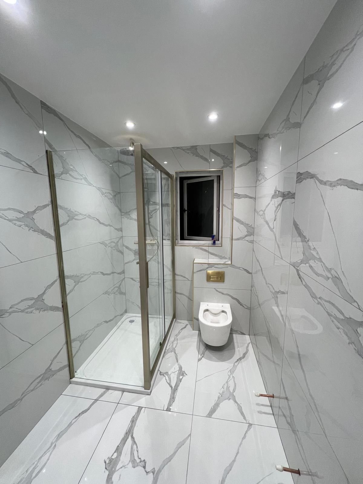 Tiled flooring detail
